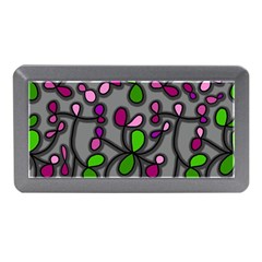 Floral Pattern Memory Card Reader (mini) by Valentinaart