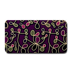 Elegant Purple Pattern Medium Bar Mats by Valentinaart