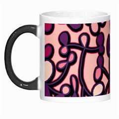 Pink And Purple Pattern Morph Mugs by Valentinaart