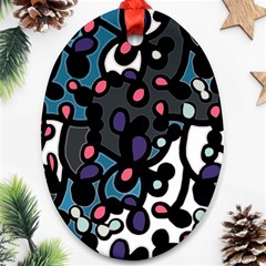 Elegant pattern Ornament (Oval) 