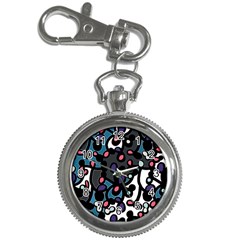 Elegant Pattern Key Chain Watches by Valentinaart