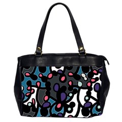 Elegant Pattern Office Handbags (2 Sides)  by Valentinaart