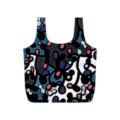 Elegant pattern Full Print Recycle Bags (S) 