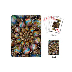 Marbled Spheres Spiral Playing Cards (mini) 