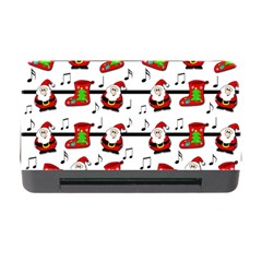 Xmas Song Pattern Memory Card Reader With Cf by Valentinaart