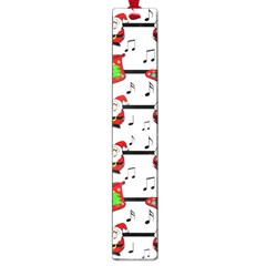 Xmas Song Pattern Large Book Marks by Valentinaart