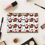 Xmas song pattern Cosmetic Bag (Medium)  Front