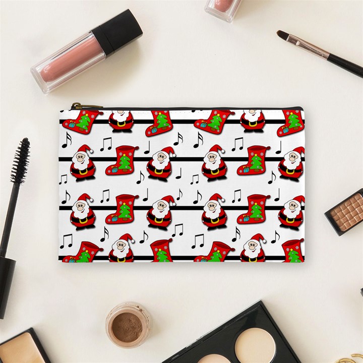 Xmas song pattern Cosmetic Bag (Medium) 