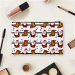 Xmas song pattern Cosmetic Bag (Medium)  Back