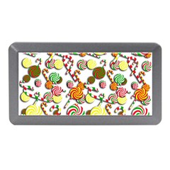 Xmas Candy Pattern Memory Card Reader (mini) by Valentinaart