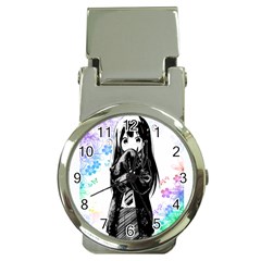 Shy Anime Girl Money Clip Watches by Brittlevirginclothing