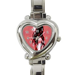 Day Dreaming Anime Girl Heart Italian Charm Watch by Brittlevirginclothing