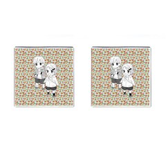 Cute Kids  Cufflinks (square) by Brittlevirginclothing