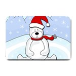 Polar bear Small Doormat  24 x16  Door Mat