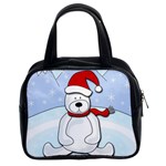 Polar bear Classic Handbags (2 Sides) Front