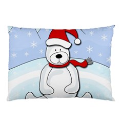 Polar Bear Pillow Case by Valentinaart