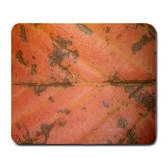 Red Leaf Texture Large Mousepads