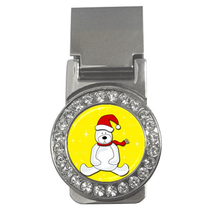 Polar bear - yellow Money Clips (CZ) 