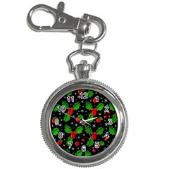 Xmas Magical Pattern Key Chain Watches