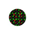 Xmas magical pattern Golf Ball Marker (4 pack) Front