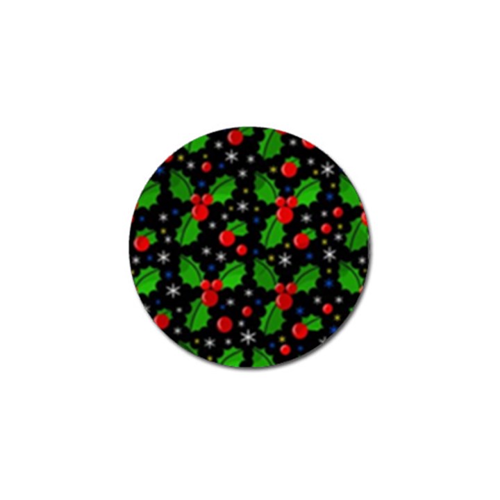 Xmas magical pattern Golf Ball Marker (4 pack)