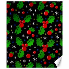 Xmas Magical Pattern Canvas 8  X 10 