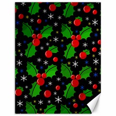 Xmas Magical Pattern Canvas 12  X 16  