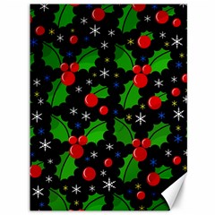 Xmas Magical Pattern Canvas 36  X 48  