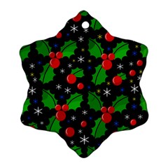 Xmas Magical Pattern Ornament (snowflake)  by Valentinaart