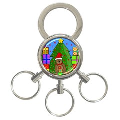 Xmas Gifts 3-ring Key Chains