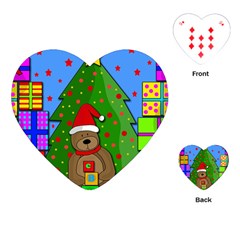 Xmas Gifts Playing Cards (heart) 