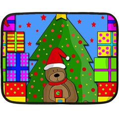 Xmas Gifts Fleece Blanket (mini)