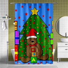 Xmas Gifts Shower Curtain 48  X 72  (small) 