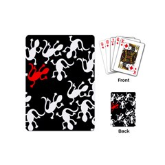 Red Lizard Playing Cards (mini) 