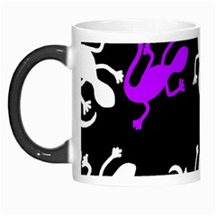 Purple Lizard  Morph Mugs by Valentinaart