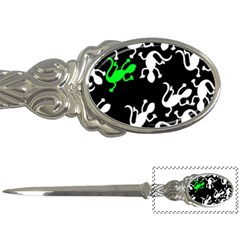 Green Lizards  Letter Openers by Valentinaart