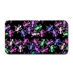 Purple Lizards Pattern Medium Bar Mats