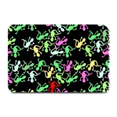 Playful Lizards Pattern Plate Mats by Valentinaart