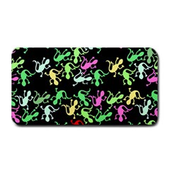 Playful Lizards Pattern Medium Bar Mats by Valentinaart