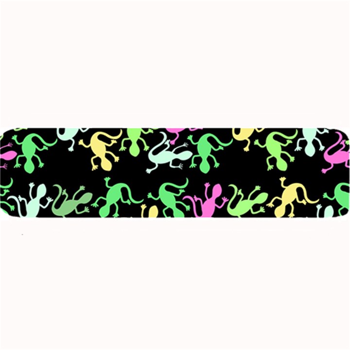 Playful lizards pattern Large Bar Mats