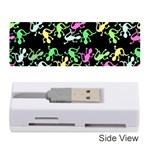 Playful lizards pattern Memory Card Reader (Stick)  Front