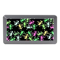 Playful Lizards Pattern Memory Card Reader (mini) by Valentinaart