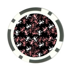 Decorative lizards pattern Poker Chip Card Guards (10 pack) 