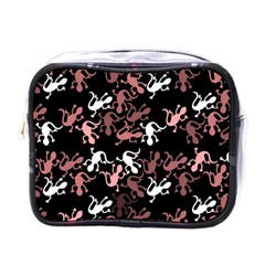 Decorative lizards pattern Mini Toiletries Bags