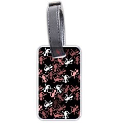 Decorative lizards pattern Luggage Tags (One Side) 