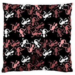 Decorative lizards pattern Large Cushion Case (Two Sides)