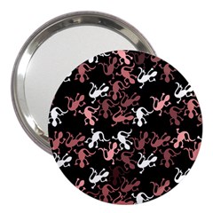 Decorative lizards pattern 3  Handbag Mirrors