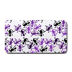 Lizards Pattern - Purple Medium Bar Mats by Valentinaart