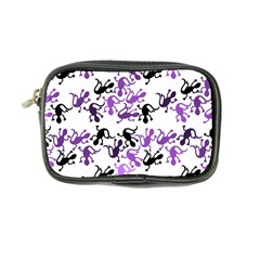 Lizards Pattern - Purple Coin Purse by Valentinaart