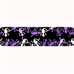 Purple lizards pattern Large Bar Mats 32 x8.5  Bar Mat